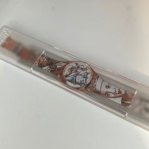 Swatch watch masquerade never been worn working battery